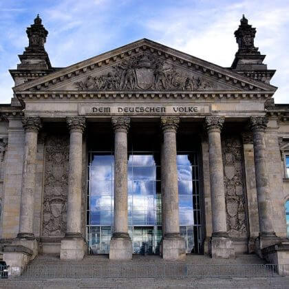 Reichstag in Berlin, Germany